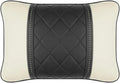 Luxury NAPPA Headrest Compatible For Mercedes Maybach S-Class Leather Lumbar Pillows Car Neck Travel Seat Cushion Support Car Accessories(Beige black)
