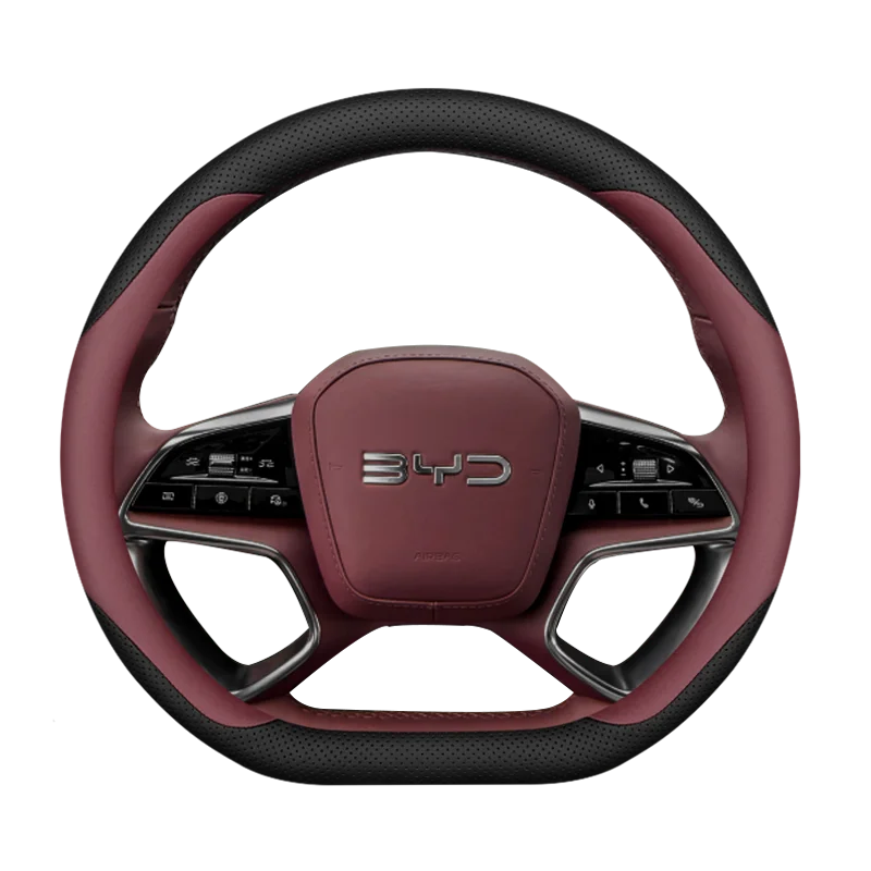 BYD Non-Slip Leather Steering Wheel Cover
