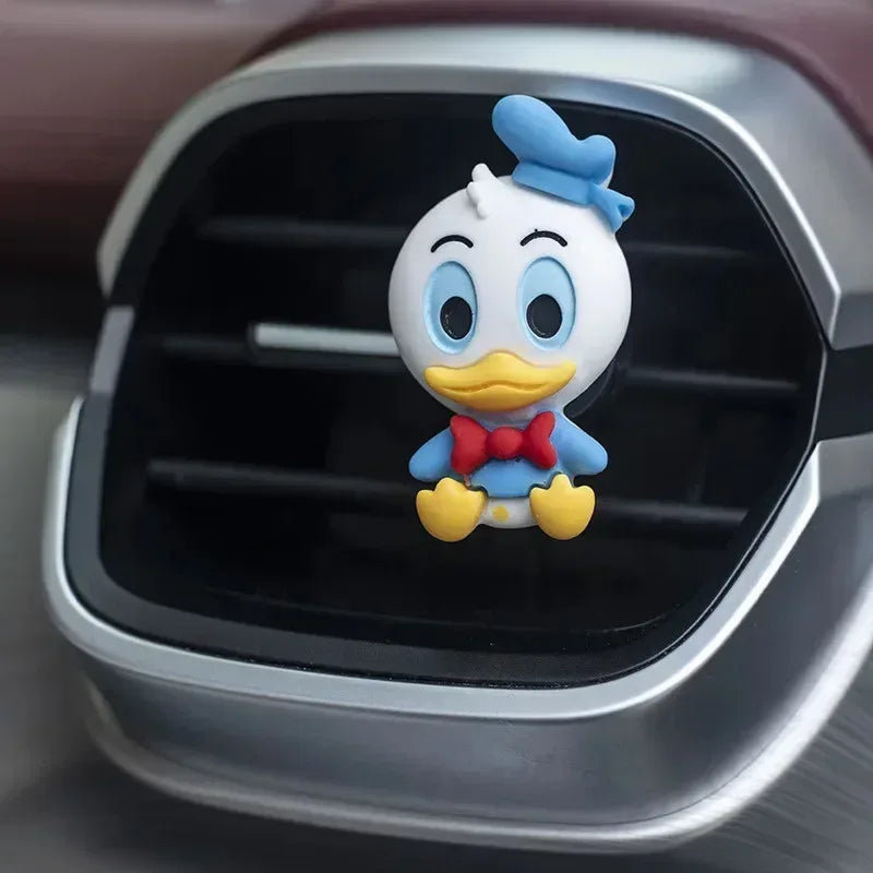 Disney Mickey Mouse & Duck & Winnie the Pooh Kawaii Style Car Air Freshener Clip