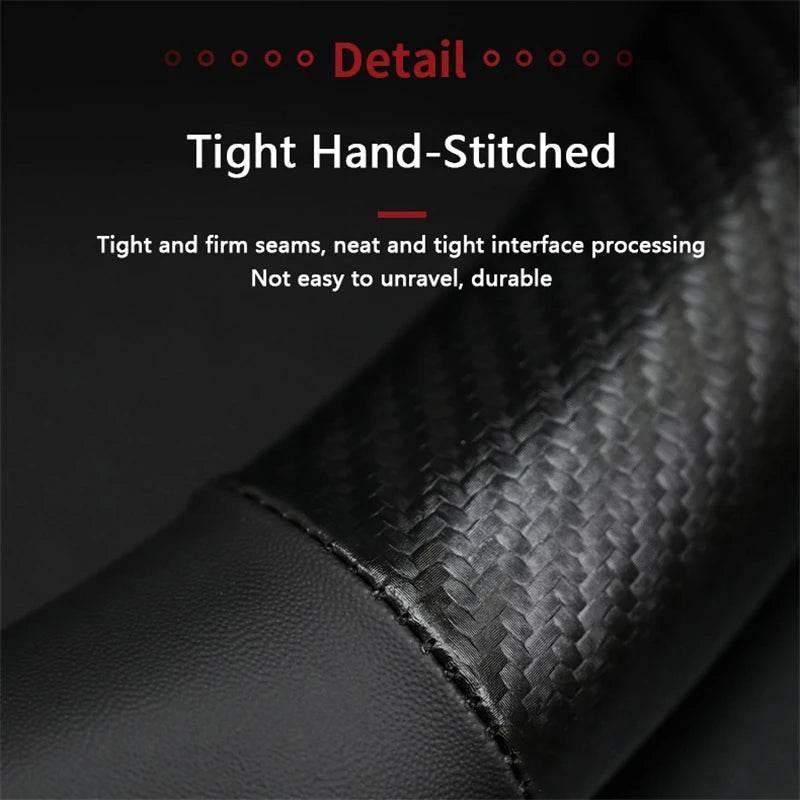 Mazda Carbon Fiber & Leather Steering Wheel Cover
